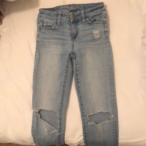 American Eagle, Size 0, Light Wash Denim